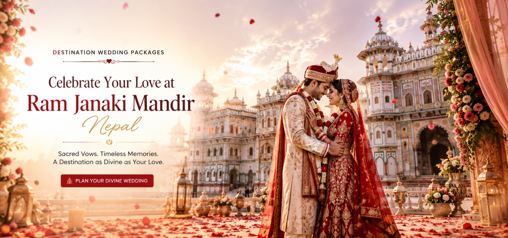Destination Wedding at Ram Janaki Mandir Nepal